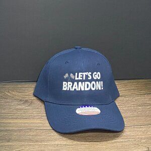 LET'S GO BRANDON! DARK BLUE HAT